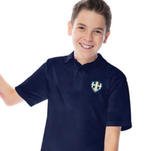 Hilton Head Christian Academy Youth Unisex Moisture-Wicking SS Polo Shirt