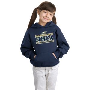 Hilton head Christian Academy Hanes® Youth EcoSmart® Pullover Hooded Sweatshirt