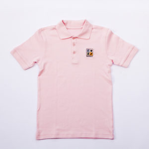 Youth Short Sleeve Unisex Interlock Polo ECC-Pink