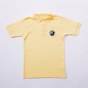 Youth Short Sleeve Unisex Interlock Polo IB-Yellow