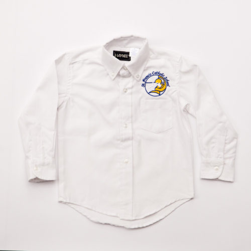 SFCS Button Down Collar Long Sleeve Woven Shirt