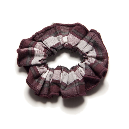 St. Gregory the Great Plaid Scrunchie